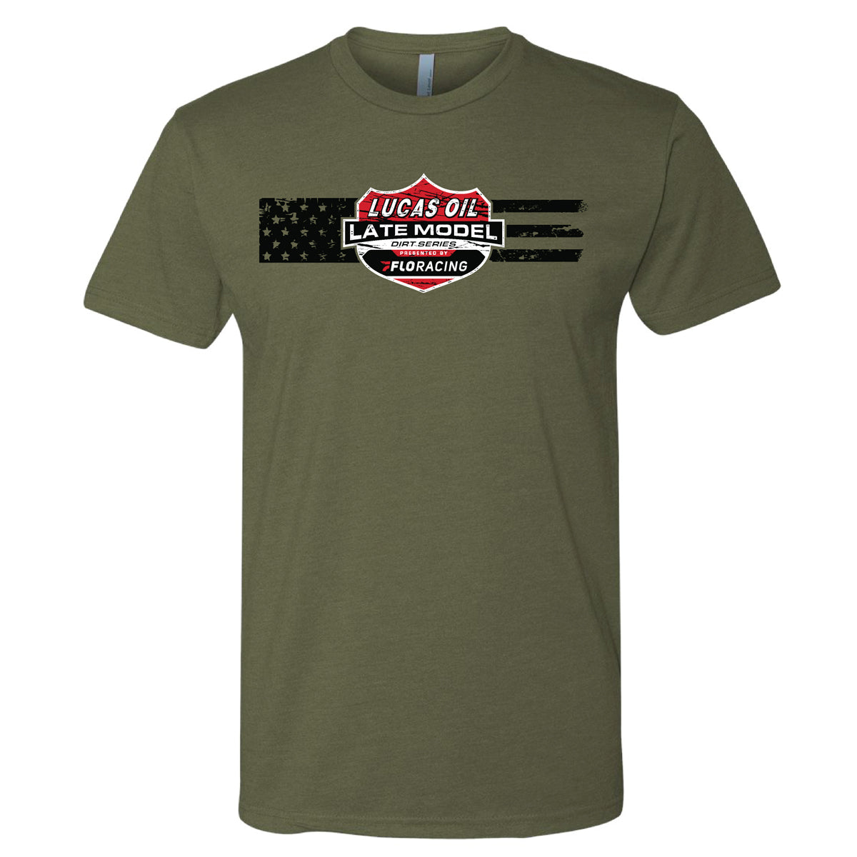 Stars & Stripes T-Shirt - Military Green