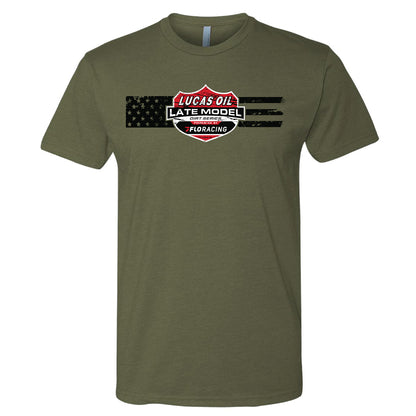 Stars & Stripes T-Shirt - Military Green